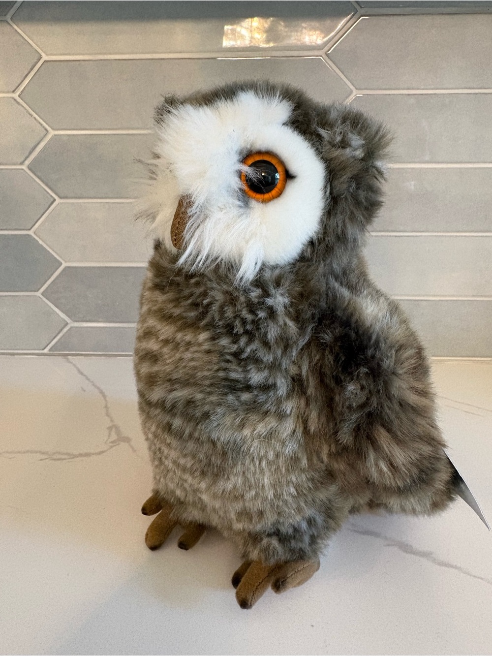 NWT Wizarding World Harry Potter Pigwidgeon Owl Plush (Rotating Head) 10”
